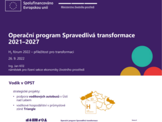 Strategické projekty z prezentace Jana Kříže, náměstka pro řízení sekce ekonomiky ŽP Strategické projekty z prezentace Jana Kříže, náměstka pro řízení sekce ekonomiky ŽP