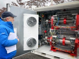 Ing. Vít Tuček, vedoucí rozvoje vodíkových technologií z Messer Technogas s. r. o. Ing. Vít Tuček, vedoucí rozvoje vodíkových technologií z Messer Technogas s. r. o.